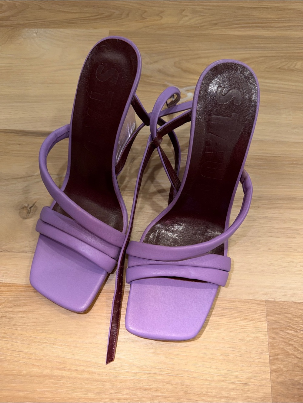 Staud purple Heeled Sandals brand new size 40 - Picture 2 of 6